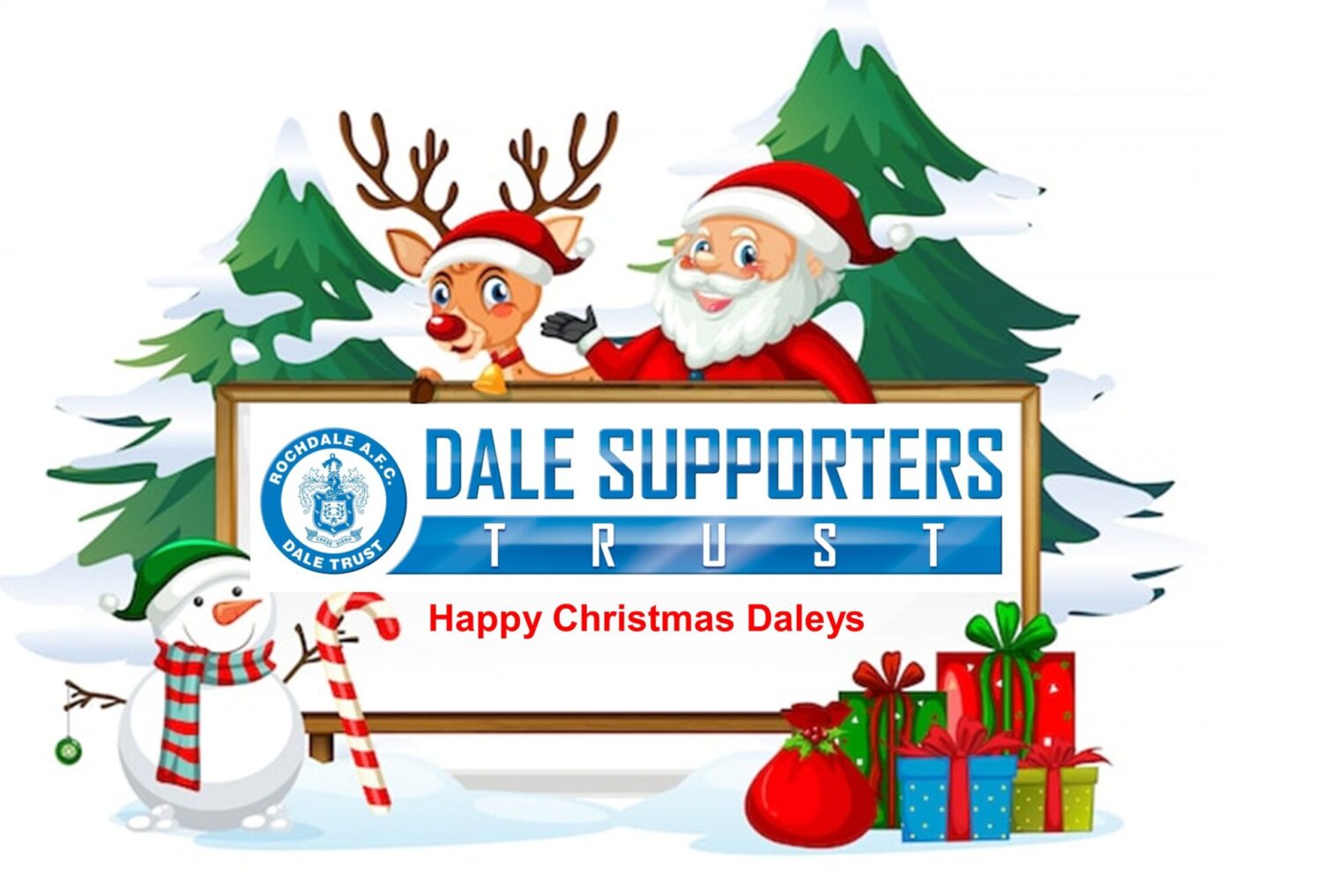 Young Persons Competition Time! Christmas 2024 Rochdale Supporters Trust.
